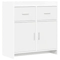 Sideboard Weiß 75 x 36 x 80 cm Holzwerkstoff