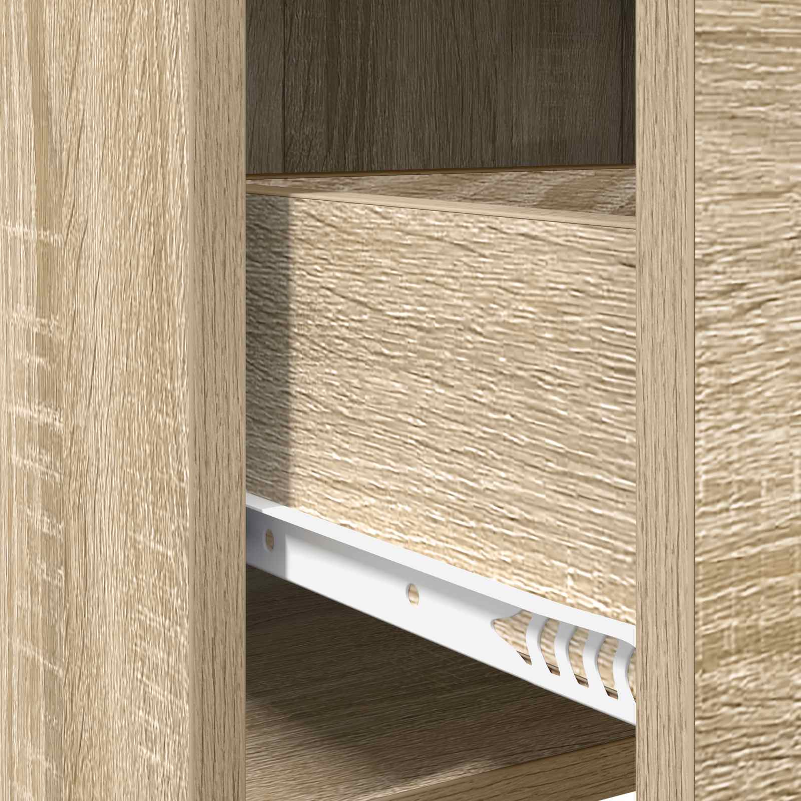 Sideboard Sonoma-Eiche 75 x 36 x 80 cm Holzwerkstoff
