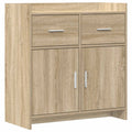 Sideboard Sonoma-Eiche 75 x 36 x 80 cm Holzwerkstoff