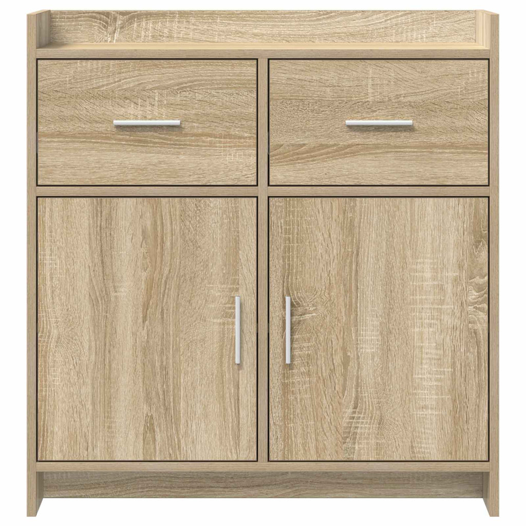 Sideboard Sonoma-Eiche 75 x 36 x 80 cm Holzwerkstoff