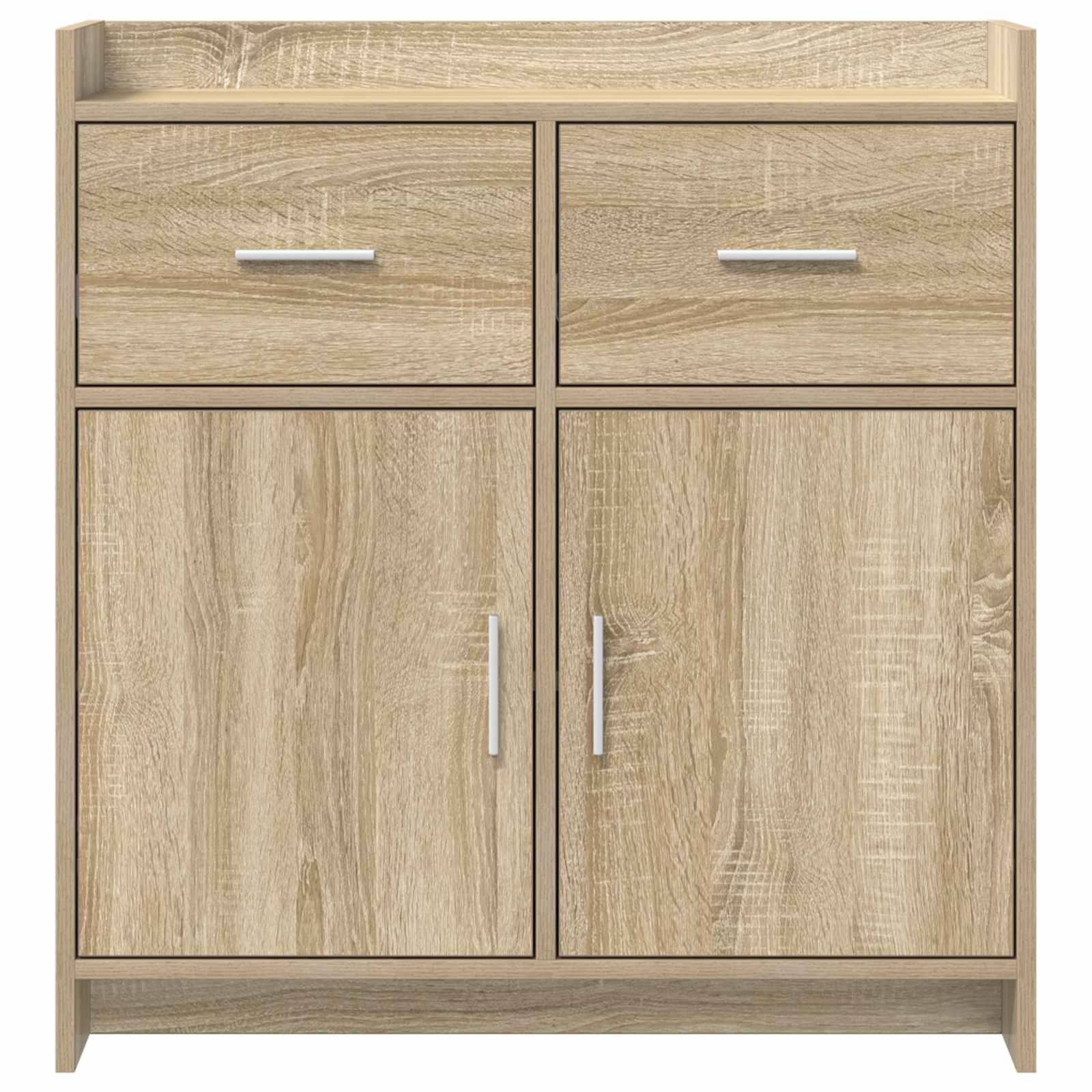 Sideboard Sonoma-Eiche 75 x 36 x 80 cm Holzwerkstoff