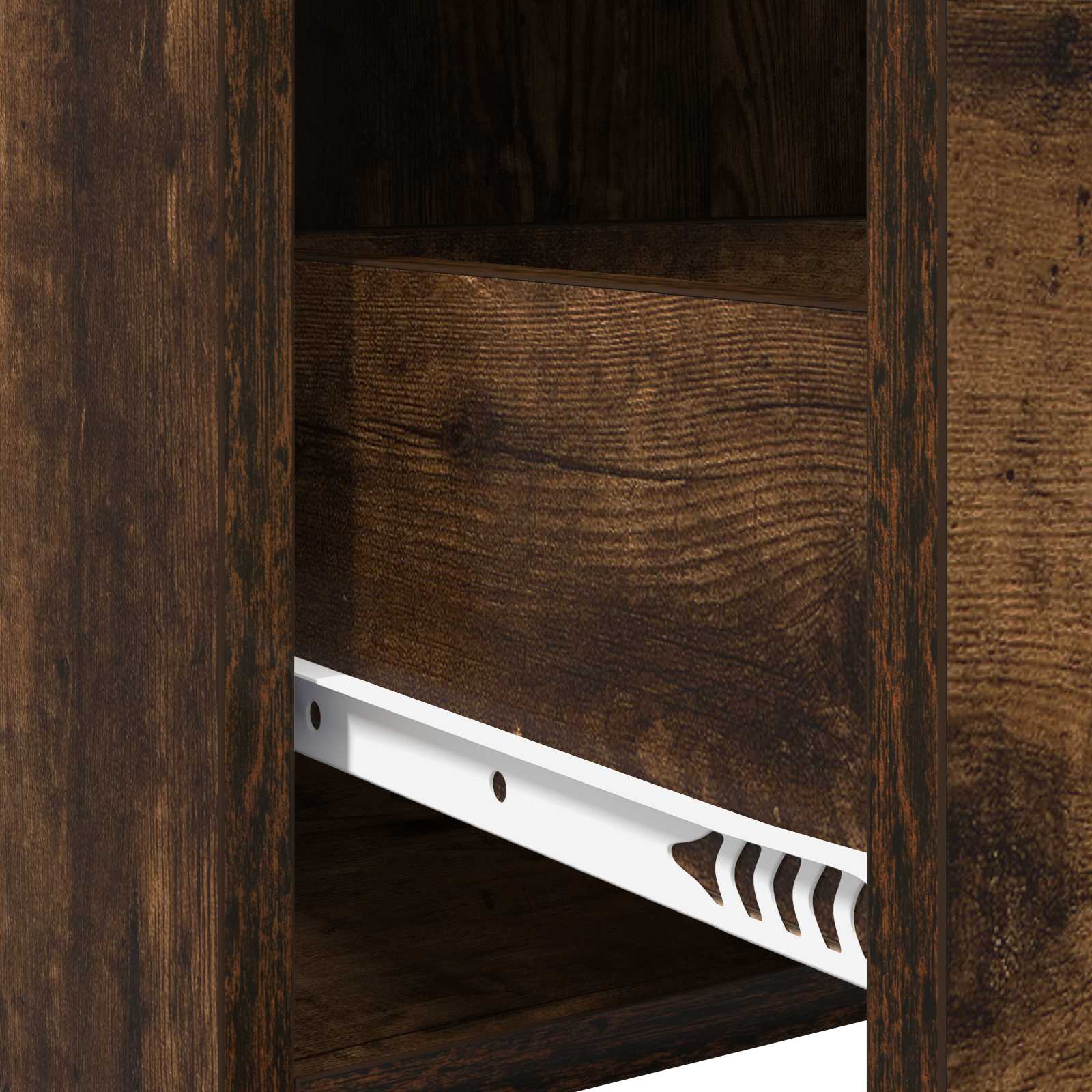 Sideboard Geräucherte Eiche 75 x 36 x 80 cm Holzwerkstoff
