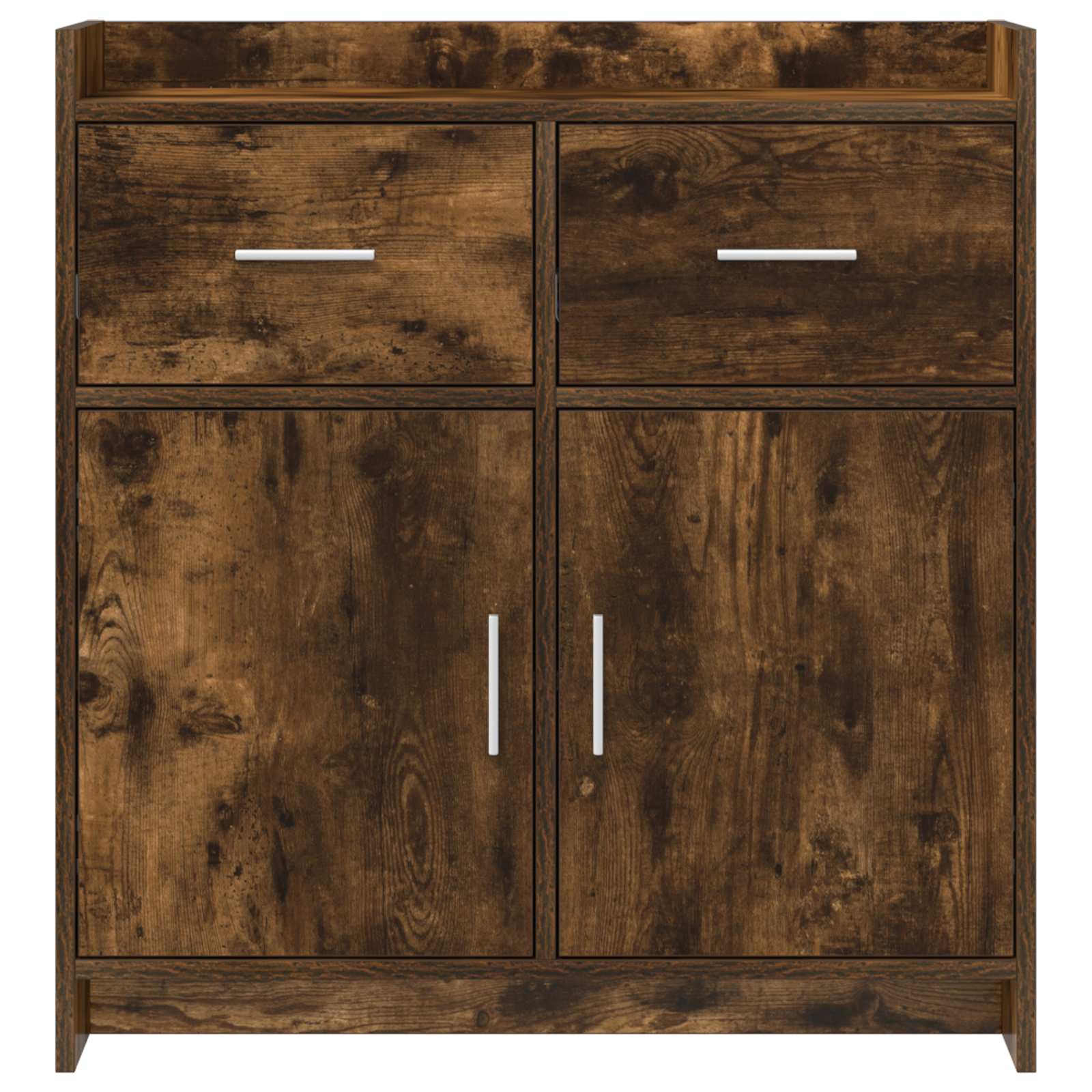 Sideboard Geräucherte Eiche 75 x 36 x 80 cm Holzwerkstoff