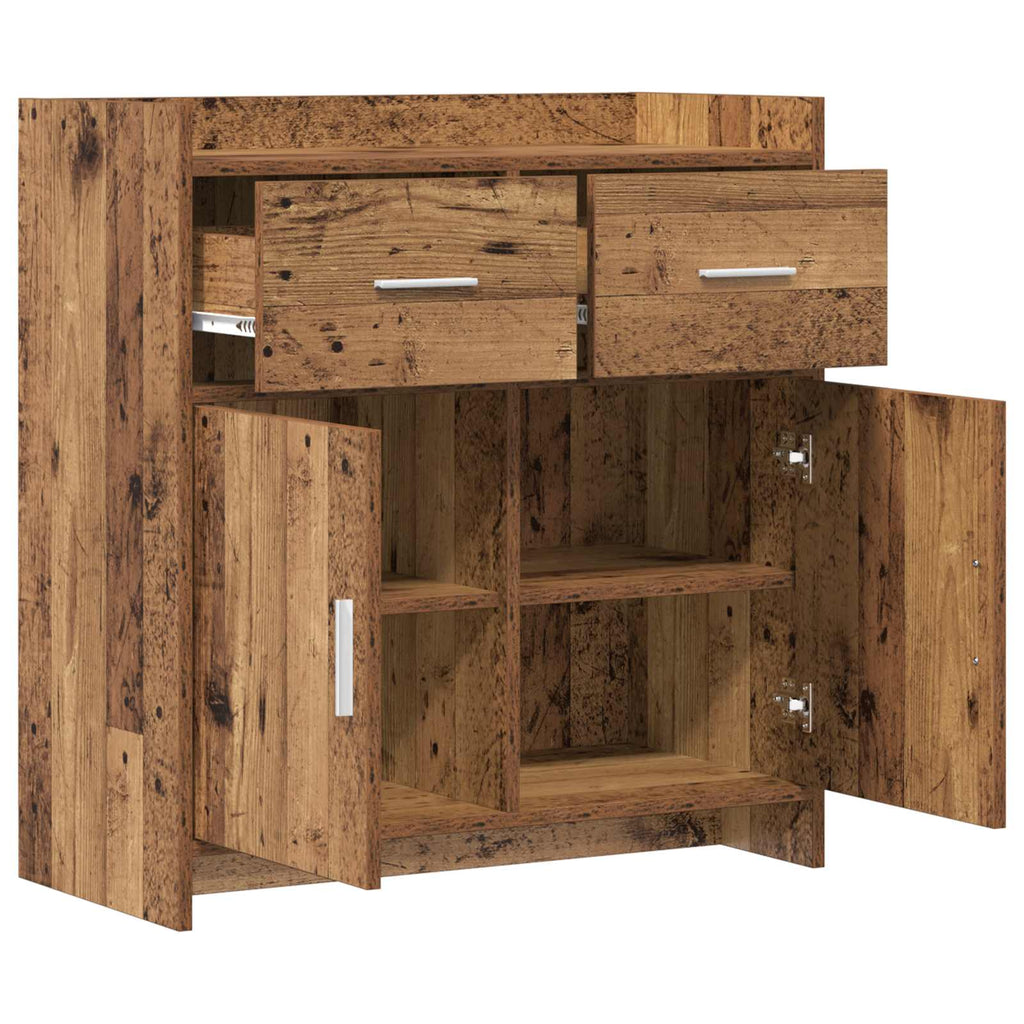 Sideboard Altholz 75 x 36 x 80 cm Holzwerkstoff