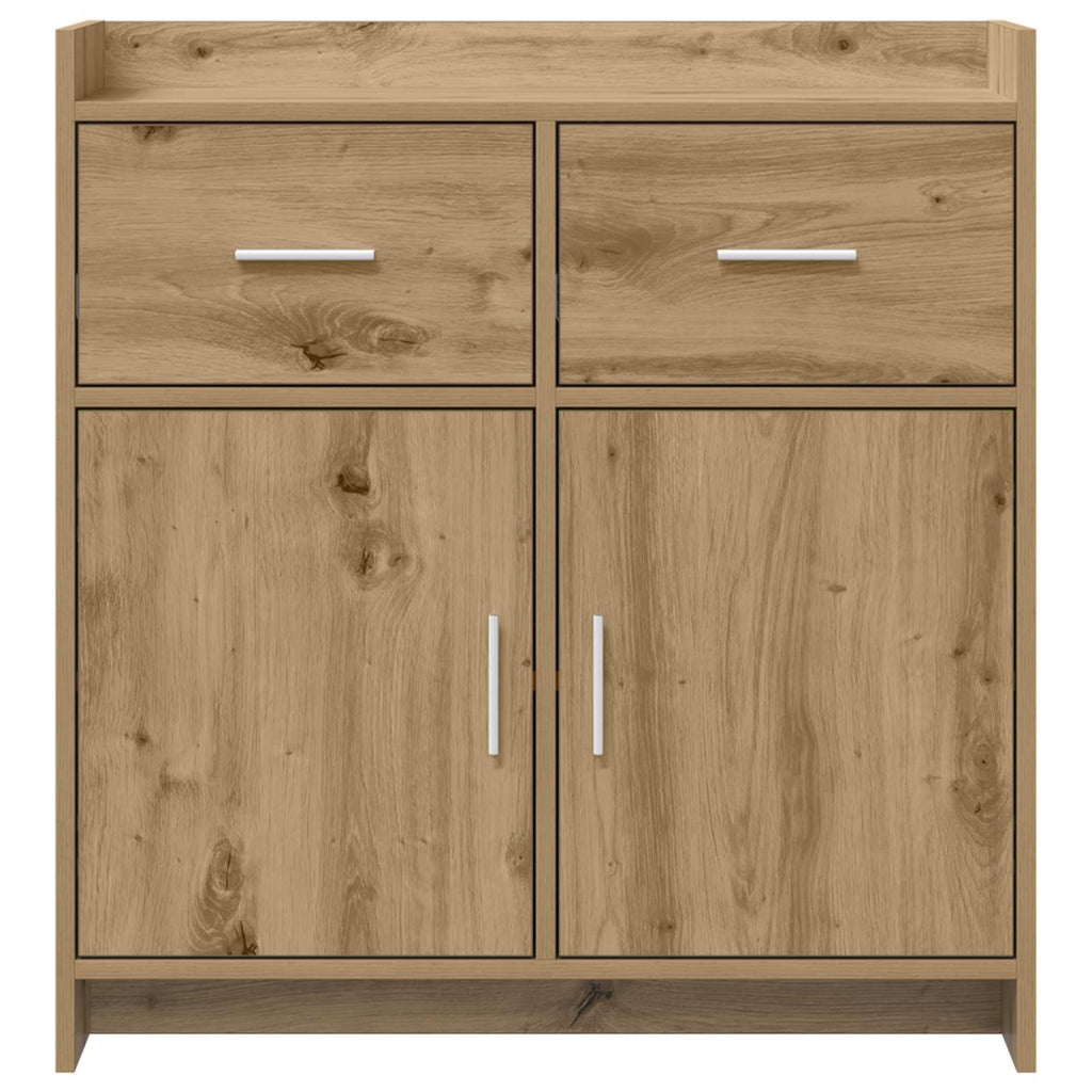 Sideboard Artisan-Eiche 75 x 36 x 80 cm Holzwerkstoff