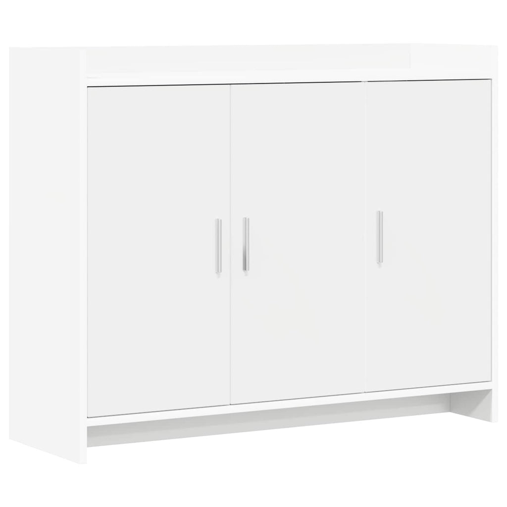 Sideboard Weiß 98,5 x 33 x 80 cm Holzwerkstoff