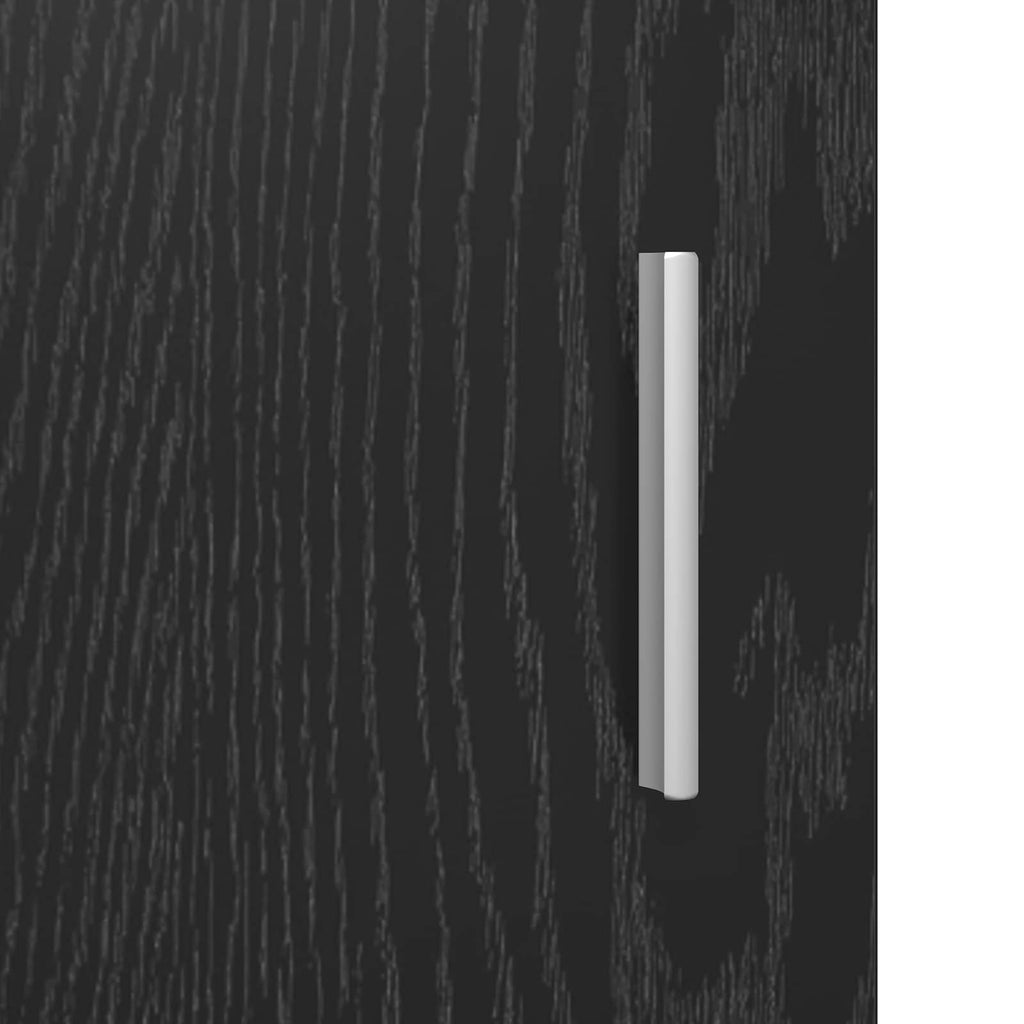 Sideboard Schwarze Eiche 98,5 x 33 x 80 cm Holzwerkstoff