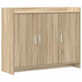 Sideboard Sonoma-Eiche 98,5 x 33 x 80 cm Holzwerkstoff