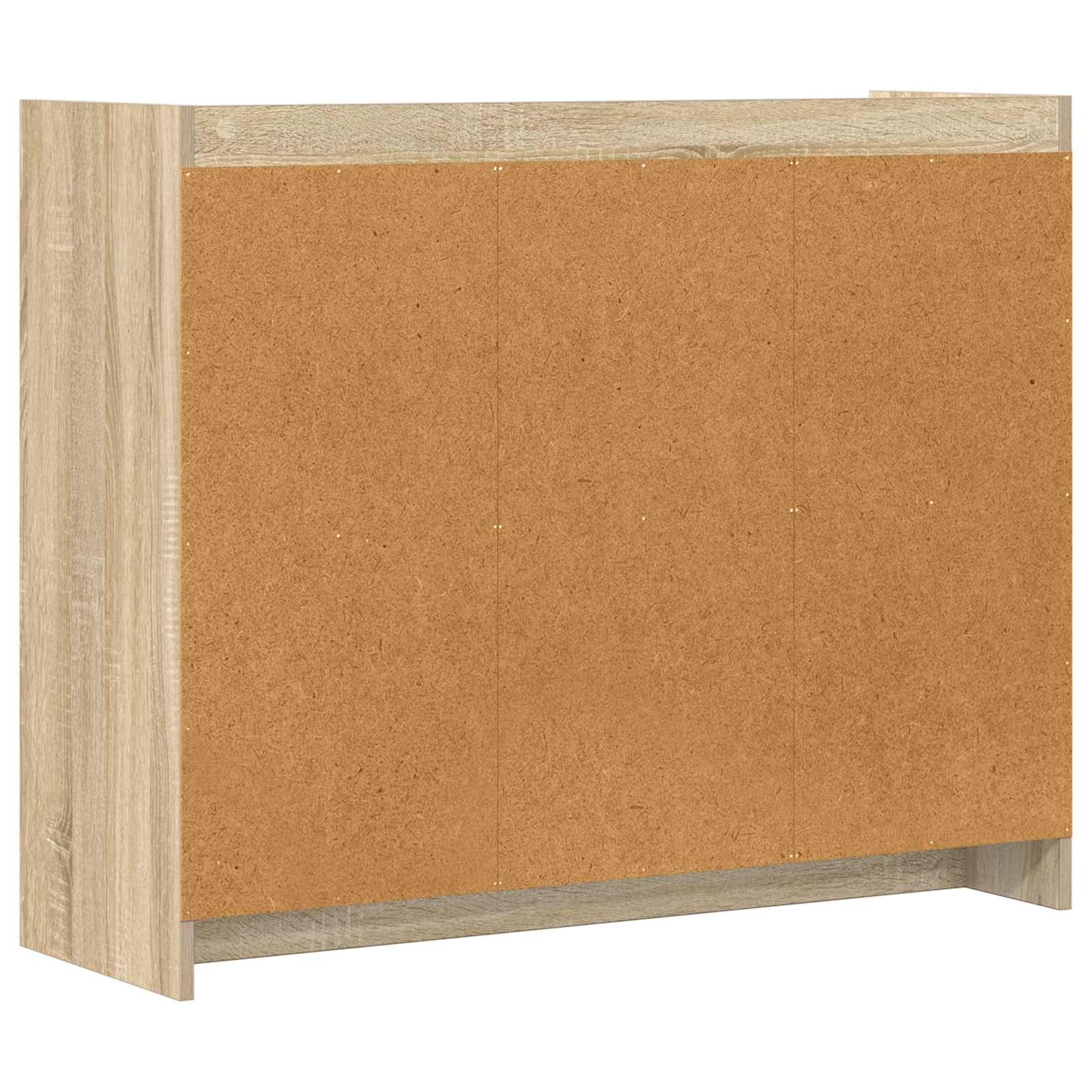 Sideboard Sonoma-Eiche 98,5 x 33 x 80 cm Holzwerkstoff