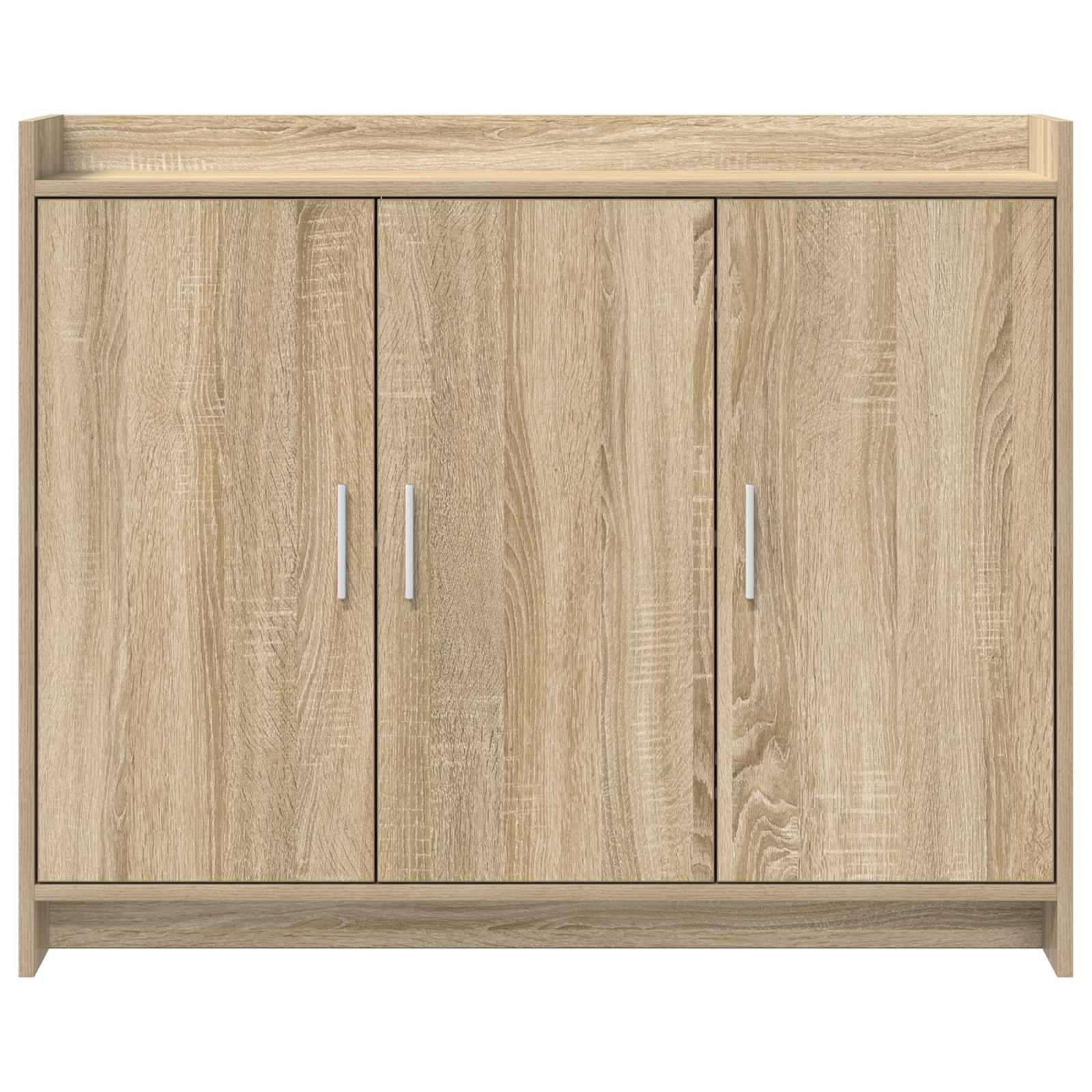 Sideboard Sonoma-Eiche 98,5 x 33 x 80 cm Holzwerkstoff