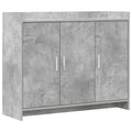 Sideboard Betongrau 98,5 x 33 x 80 cm Holzwerkstoff