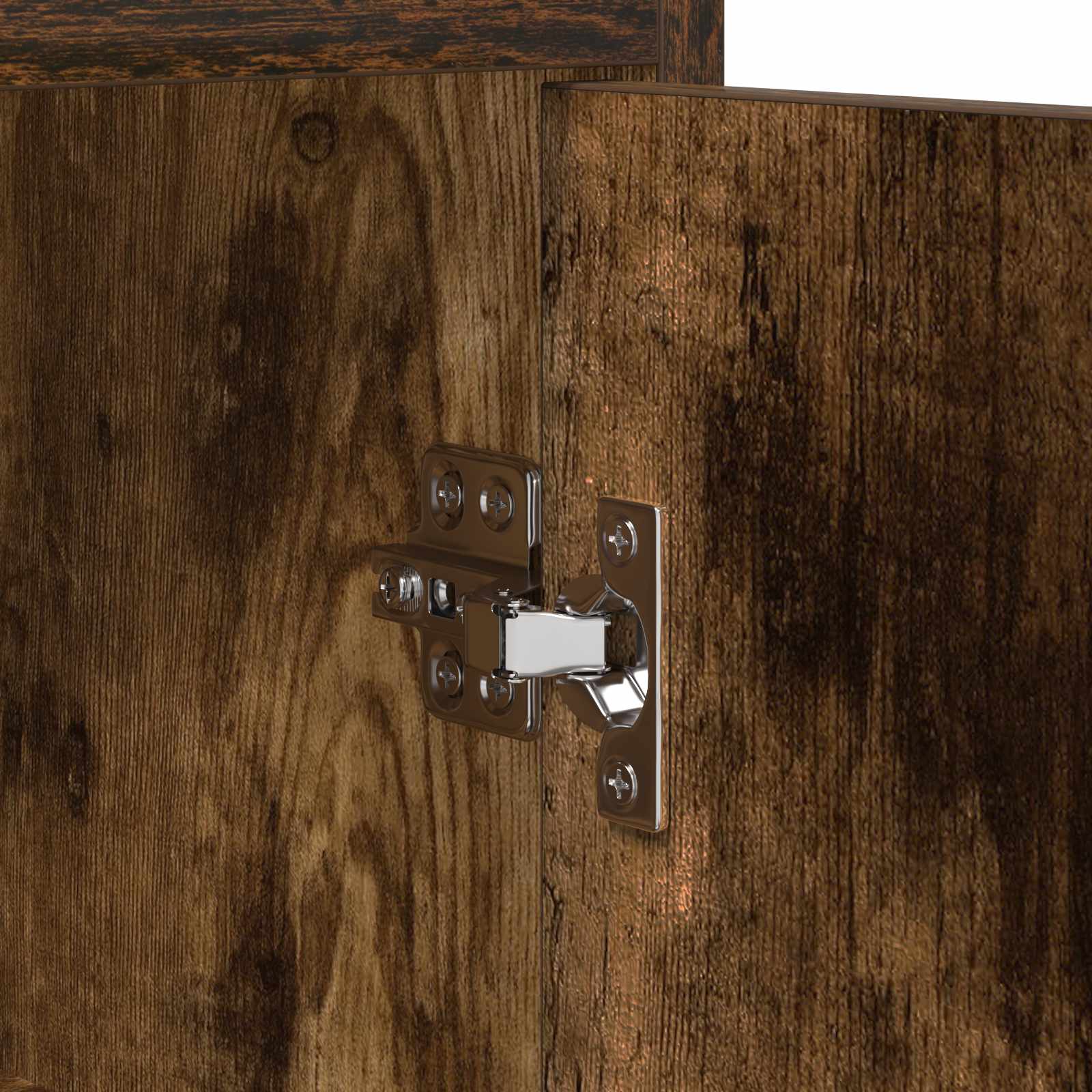 Sideboard Geräucherte Eiche 98,5 x 33 x 80 cm Holzwerkstoff