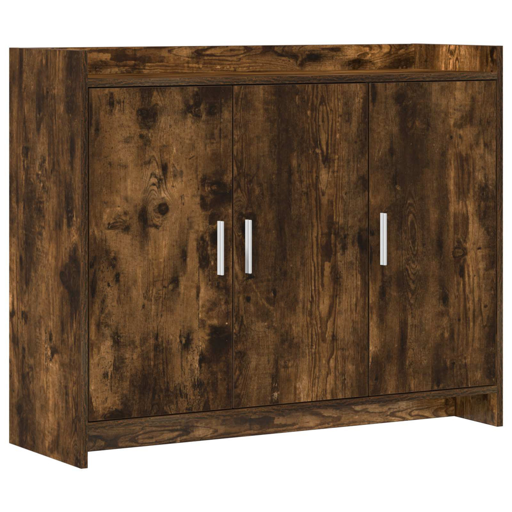 Sideboard Geräucherte Eiche 98,5 x 33 x 80 cm Holzwerkstoff