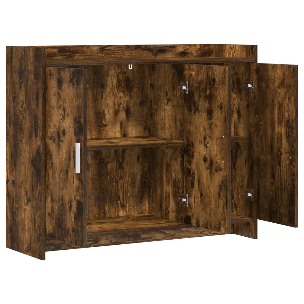 Sideboard Geräucherte Eiche 98,5 x 33 x 80 cm Holzwerkstoff