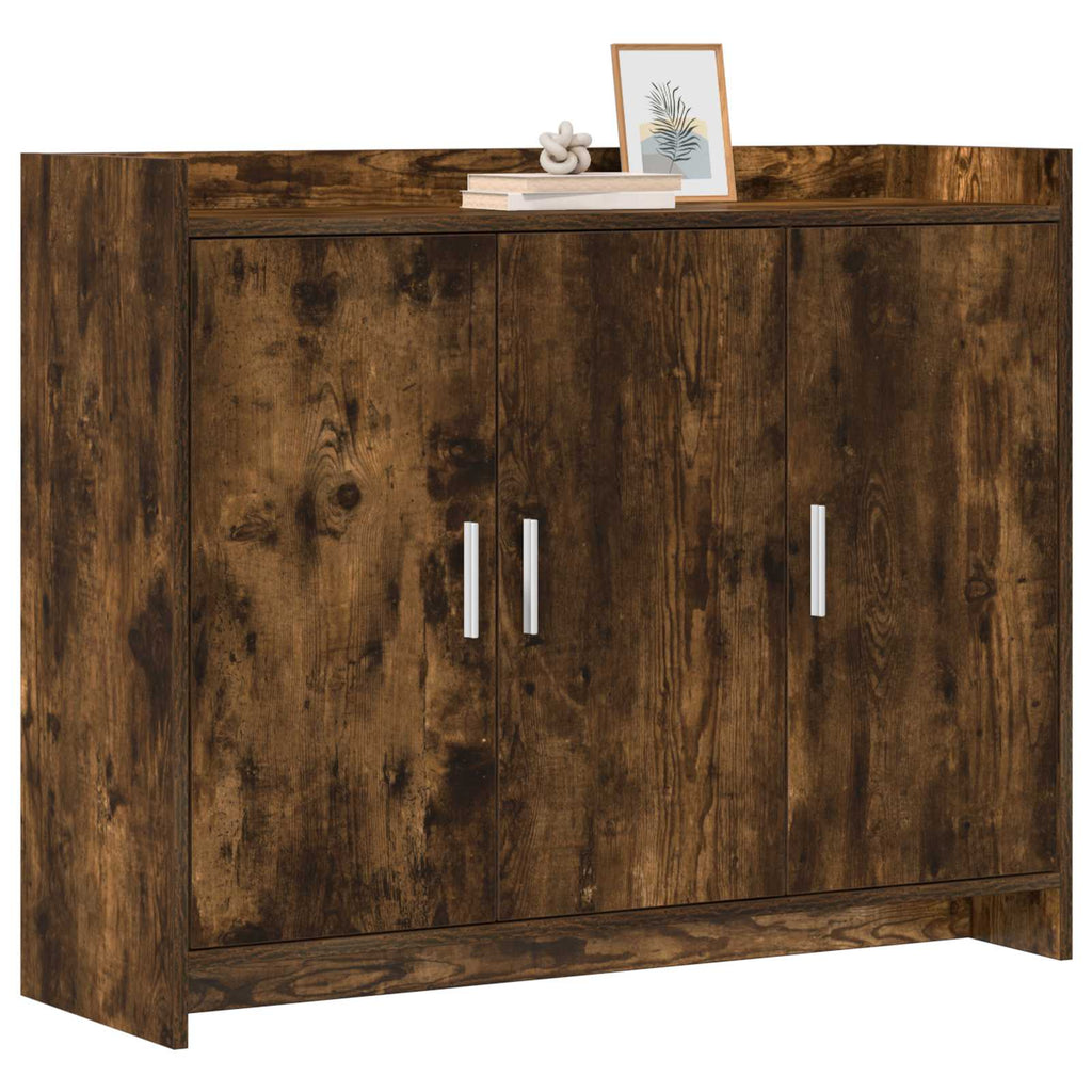 Sideboard Geräucherte Eiche 98,5 x 33 x 80 cm Holzwerkstoff