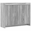 Sideboard Grau Sonoma 98,5 x 33 x 80 cm Holzwerkstoff