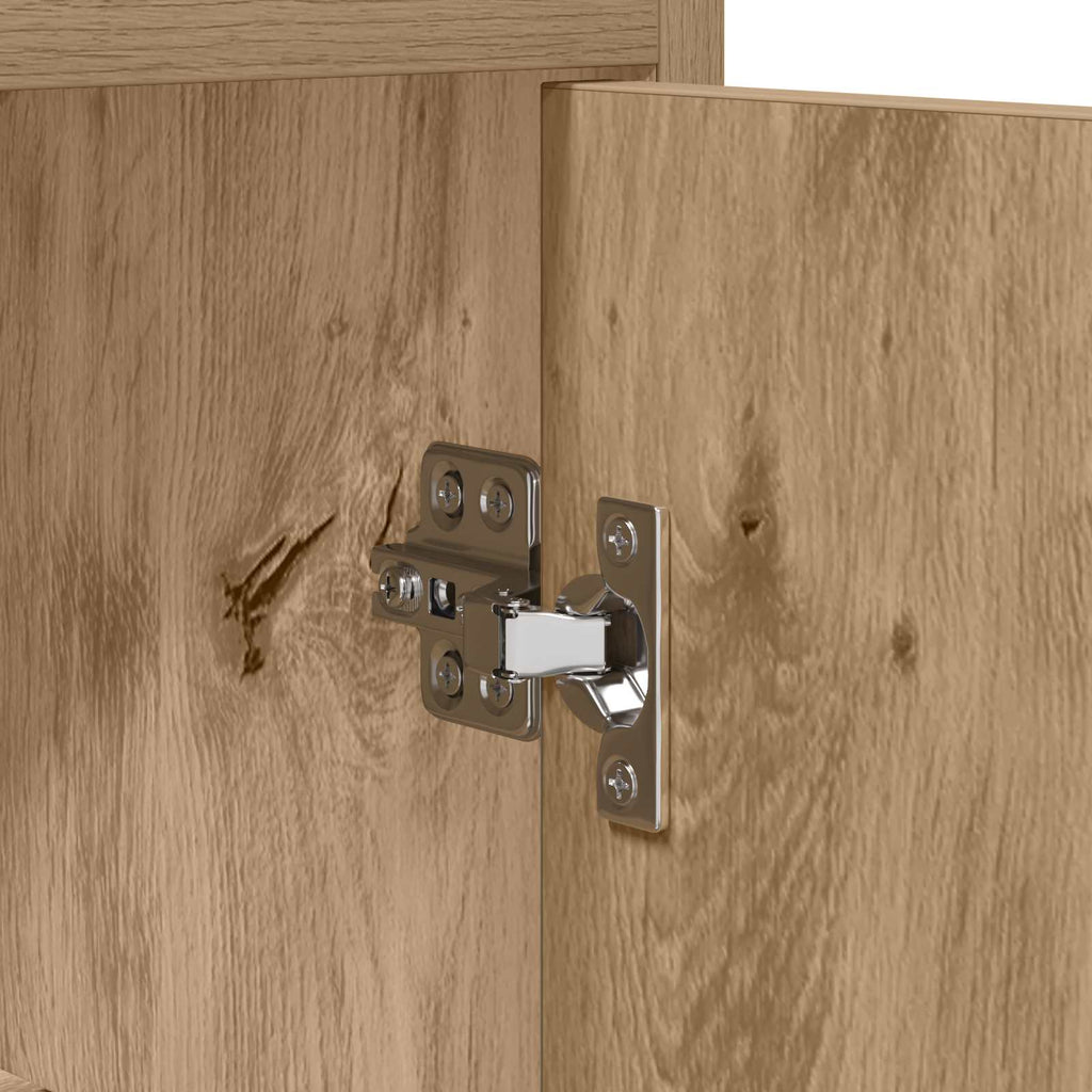 Sideboard Artisan-Eiche 98,5 x 33 x 80 cm Holzwerkstoff