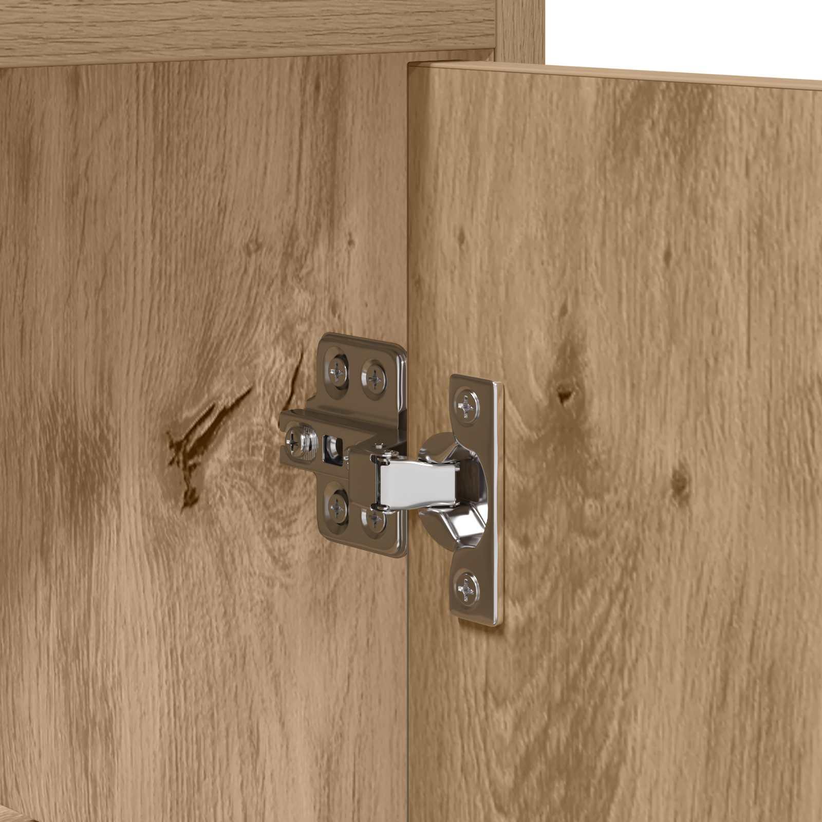Sideboard Artisan-Eiche 98,5 x 33 x 80 cm Holzwerkstoff