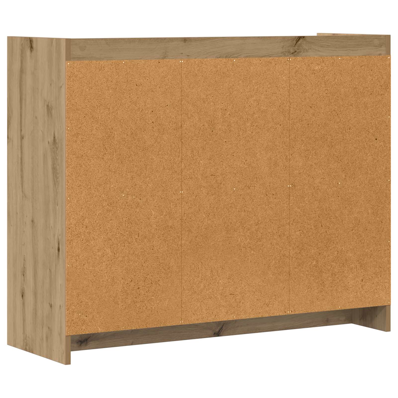 Sideboard Artisan-Eiche 98,5 x 33 x 80 cm Holzwerkstoff