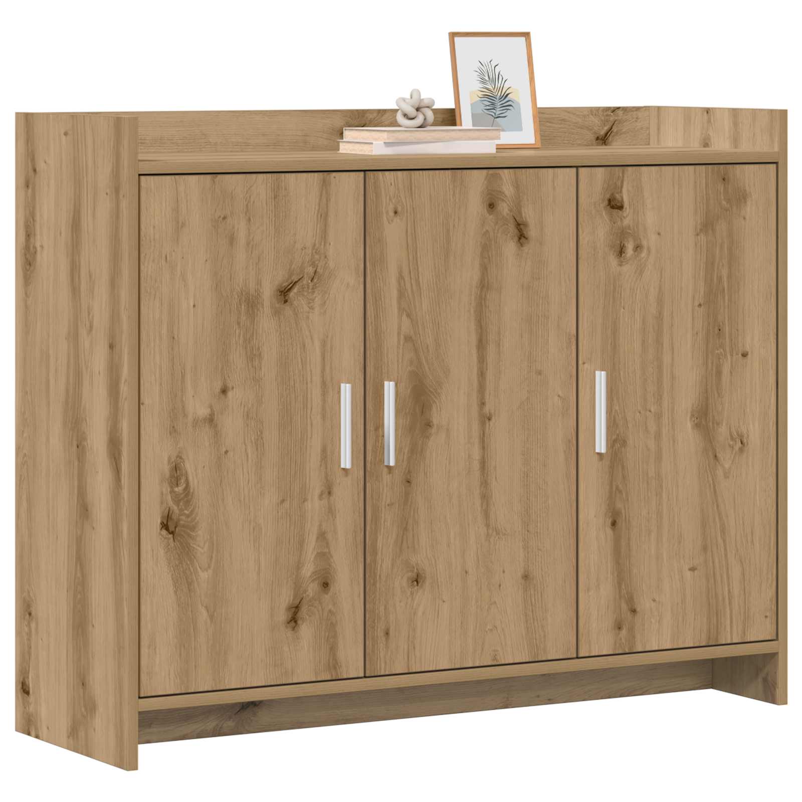 Sideboard Artisan-Eiche 98,5 x 33 x 80 cm Holzwerkstoff
