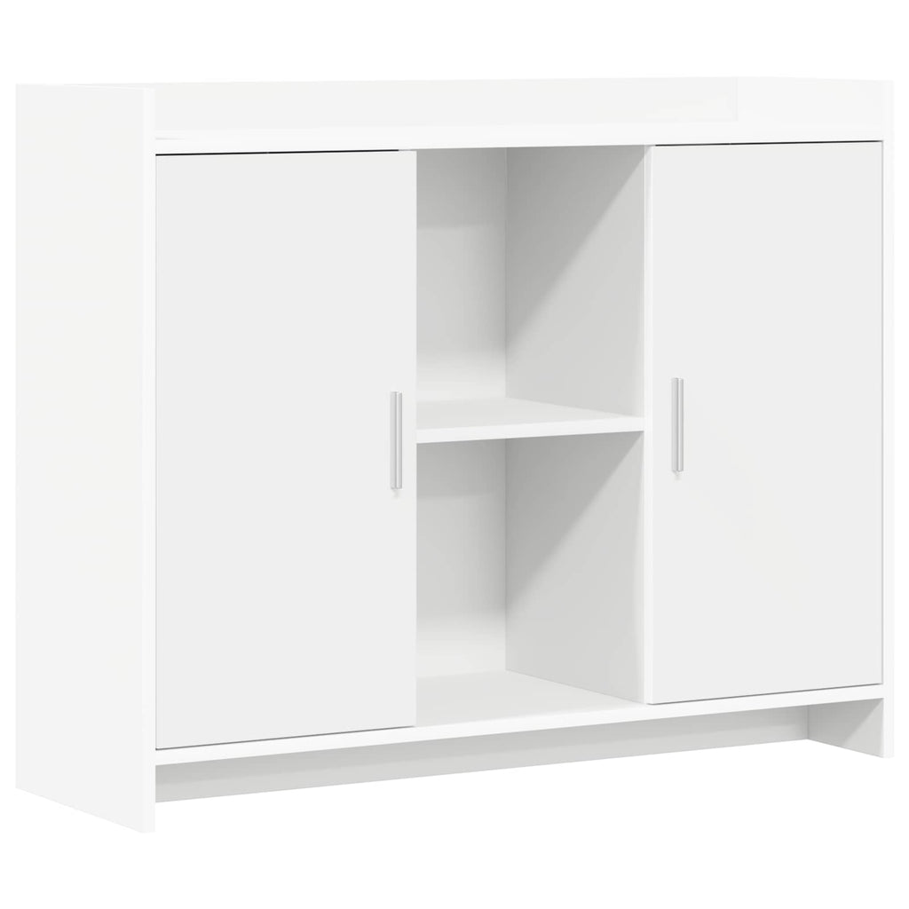 Sideboard Weiß 98,5 x 33 x 80 cm Holzwerkstoff