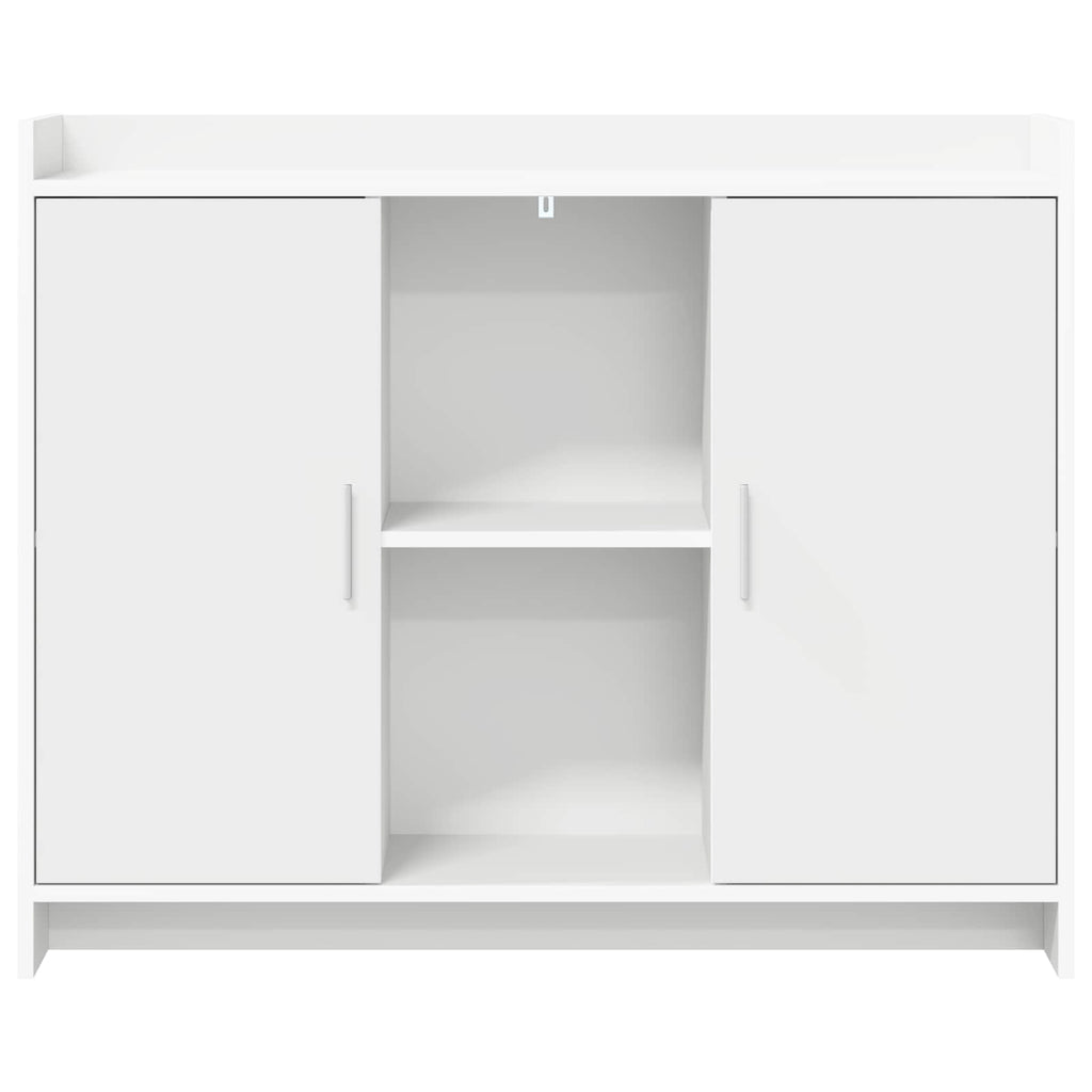 Sideboard Weiß 98,5 x 33 x 80 cm Holzwerkstoff