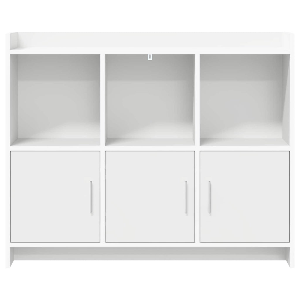 Sideboard Weiß 98,5 x 33 x 80 cm Holzwerkstoff