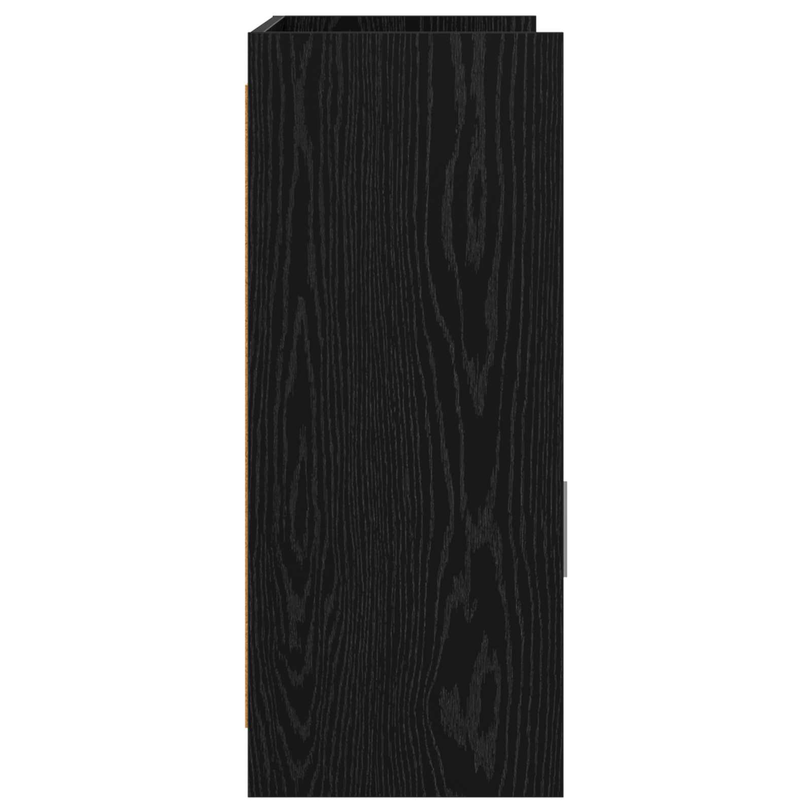Sideboard Schwarze Eiche 98,5 x 33 x 80 cm Holzwerkstoff