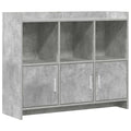 Sideboard Betongrau 98,5 x 33 x 80 cm Holzwerkstoff