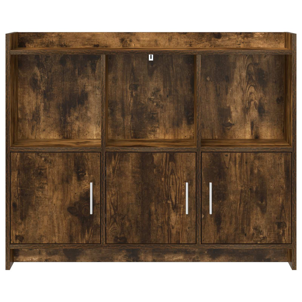 Sideboard Geräucherte Eiche 98,5 x 33 x 80 cm Holzwerkstoff