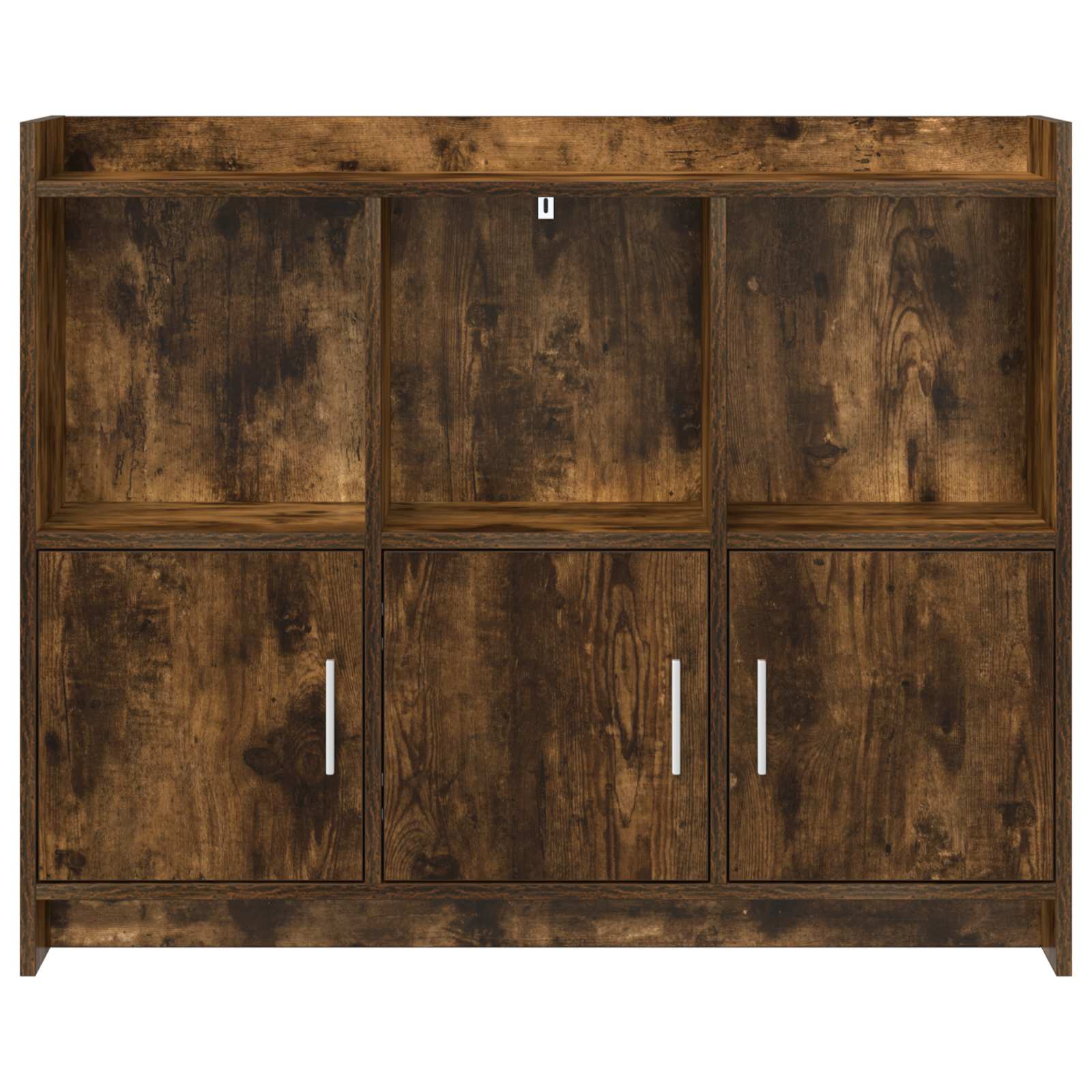 Sideboard Geräucherte Eiche 98,5 x 33 x 80 cm Holzwerkstoff