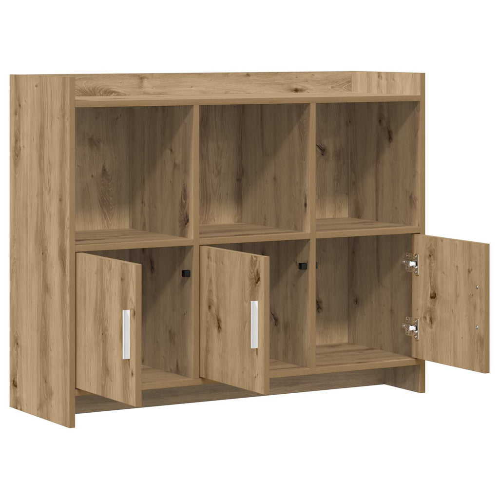 Sideboard Artisan-Eiche 98,5 x 33 x 80 cm Holzwerkstoff