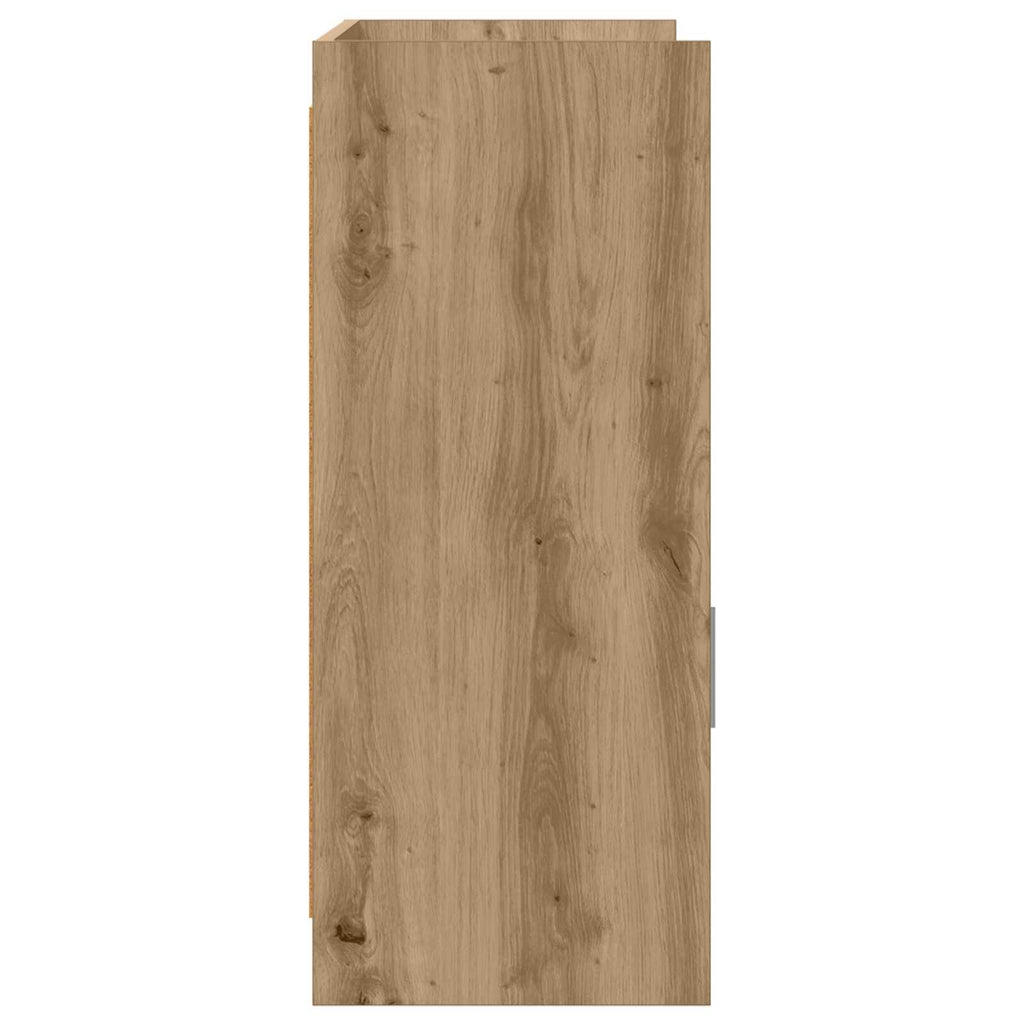 Sideboard Artisan-Eiche 98,5 x 33 x 80 cm Holzwerkstoff