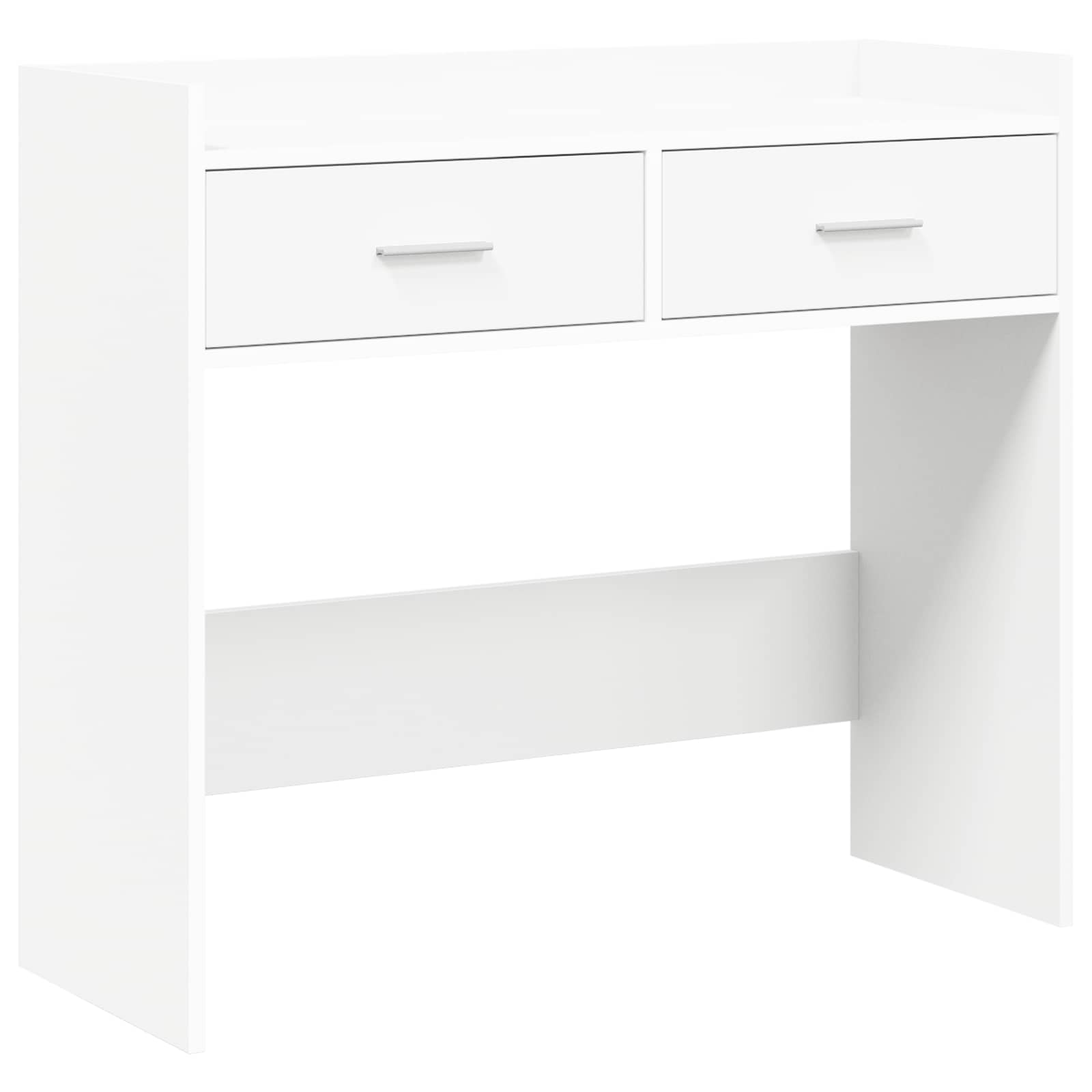 Konsolentisch Weiß 90 x 35 x 80 cm Holzwerkstoff