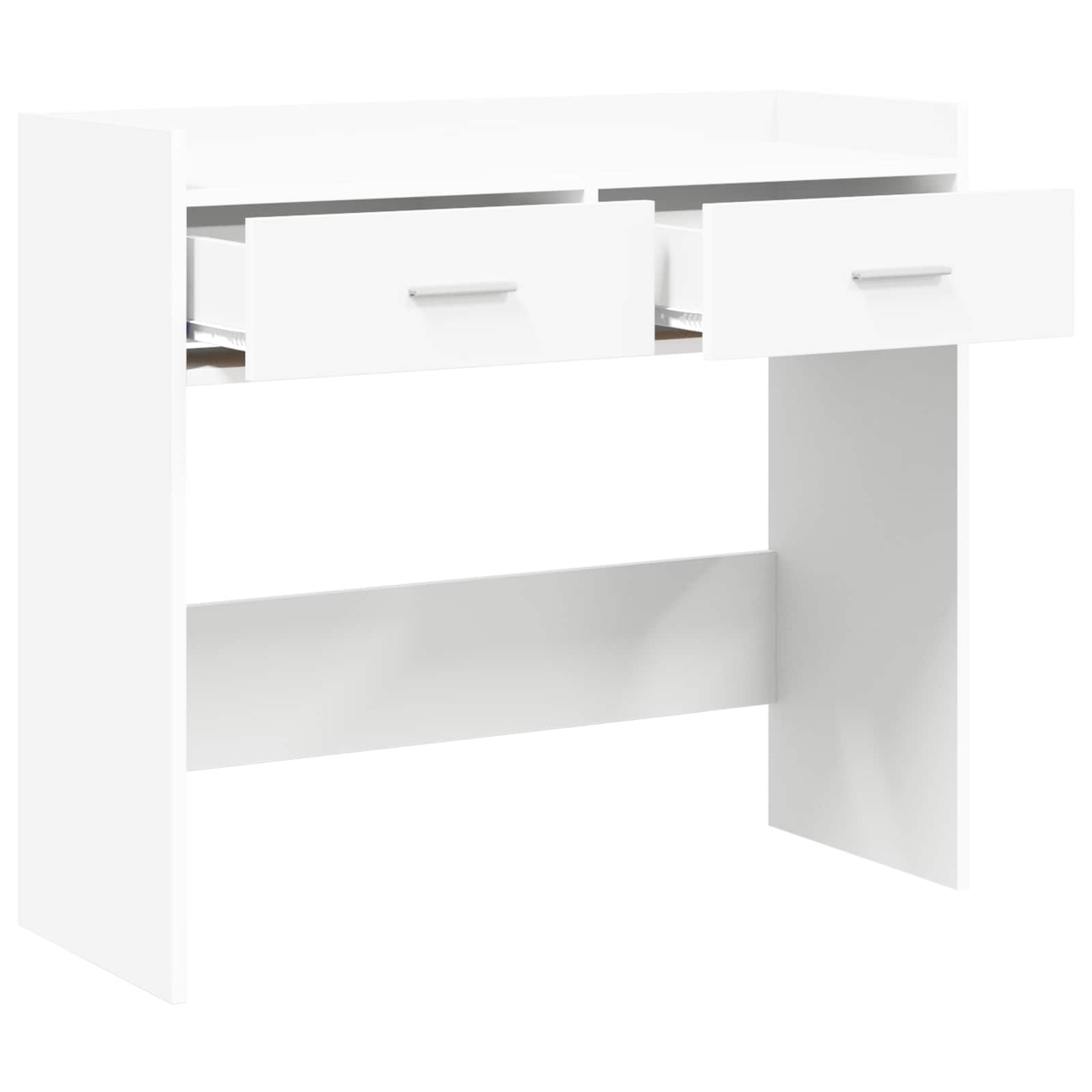 Konsolentisch Weiß 90 x 35 x 80 cm Holzwerkstoff
