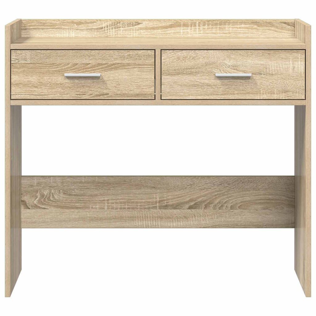 Konsolentisch Sonoma-Eiche 90 x 35 x 80 cm Holzwerkstoff