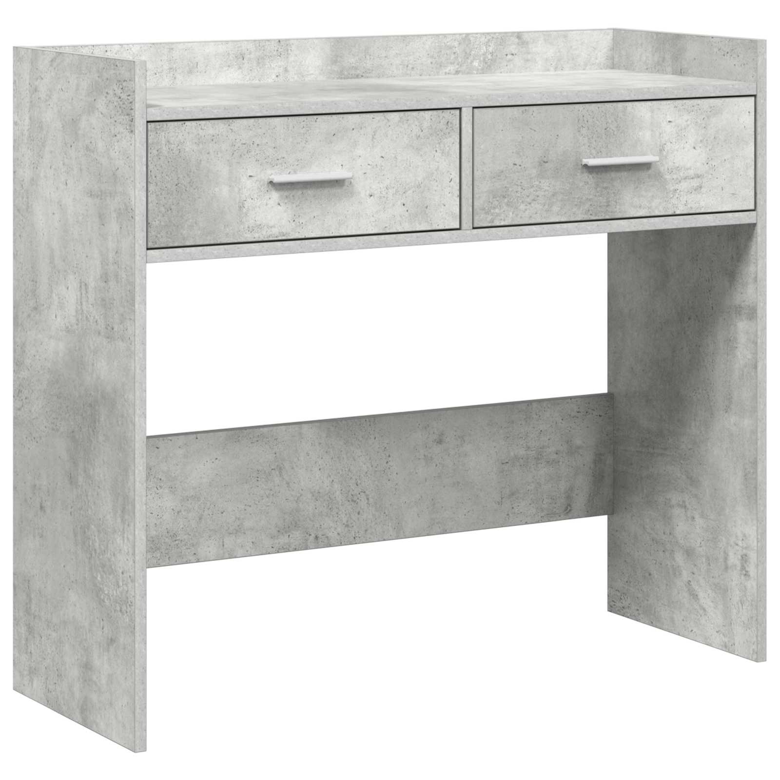 Konsolentisch Betongrau 90 x 35 x 80 cm Holzwerkstoff