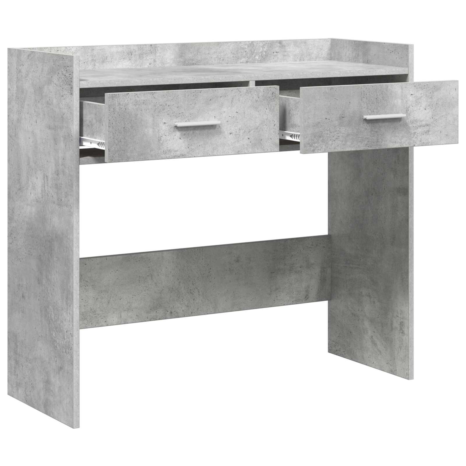 Konsolentisch Betongrau 90 x 35 x 80 cm Holzwerkstoff