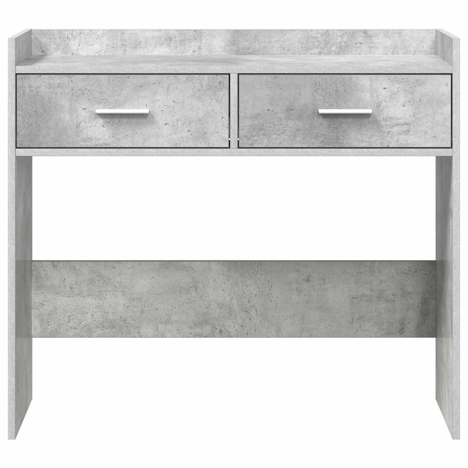 Konsolentisch Betongrau 90 x 35 x 80 cm Holzwerkstoff