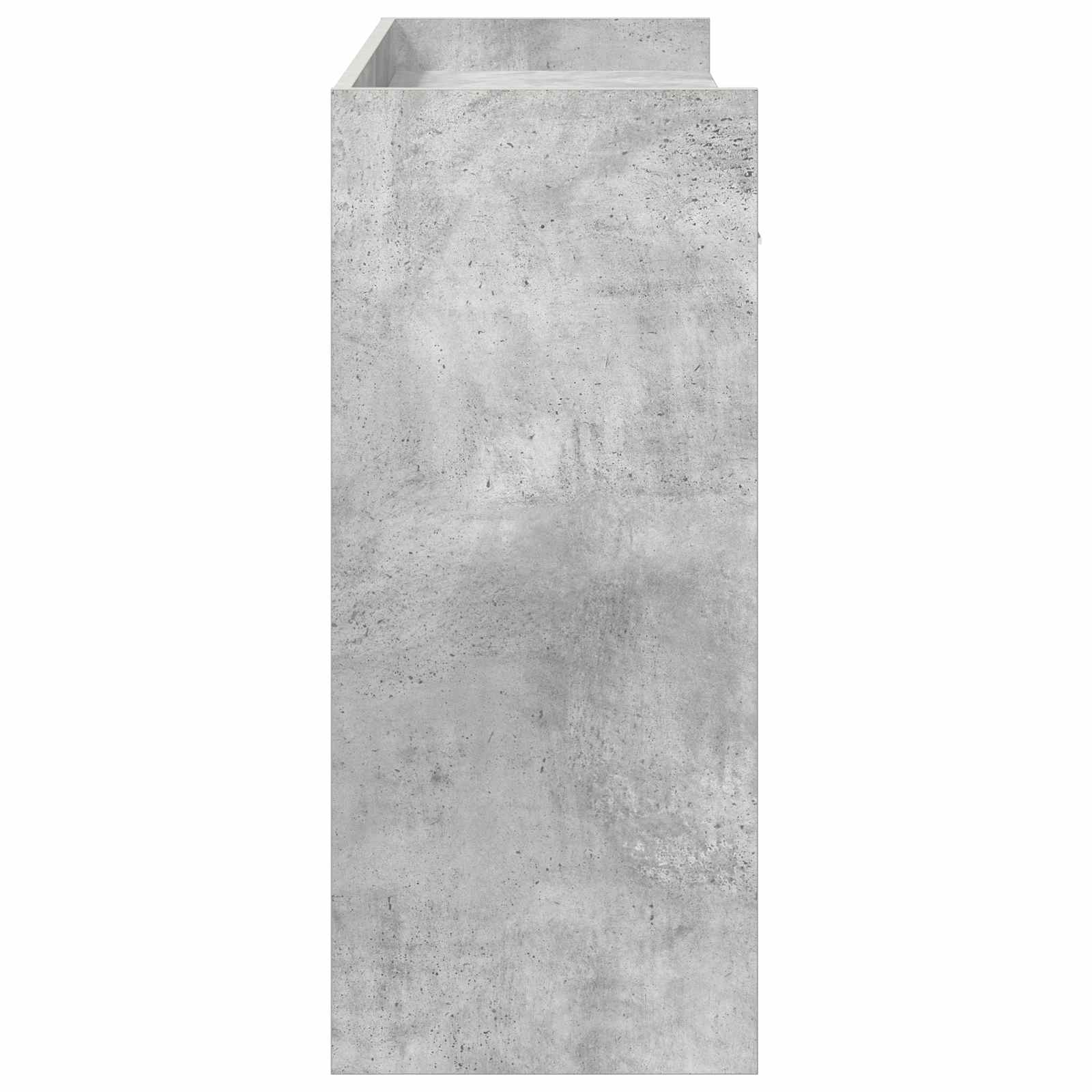 Konsolentisch Betongrau 90 x 35 x 80 cm Holzwerkstoff