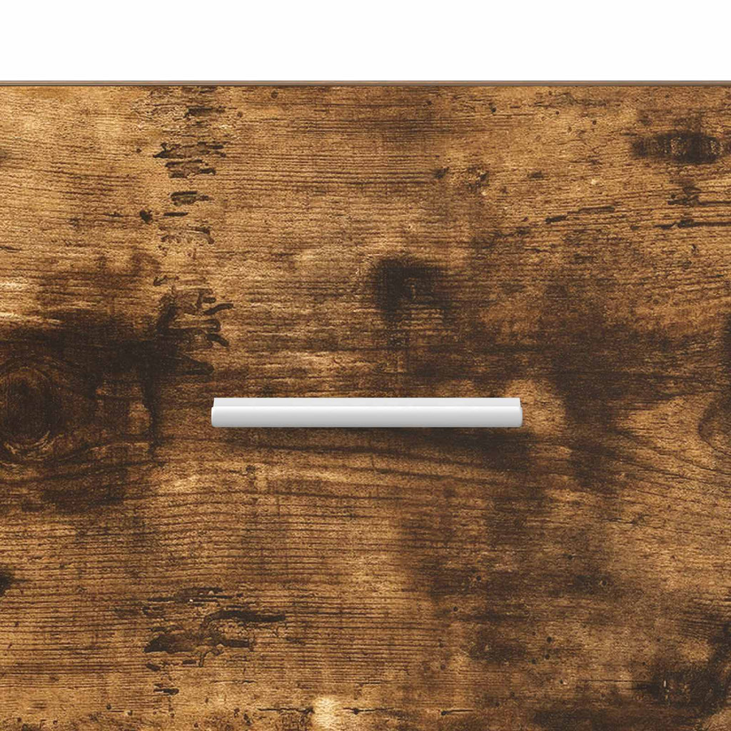 Konsolentisch Geräucherte Eiche 90 x 35 x 80 cm Holzwerkstoff