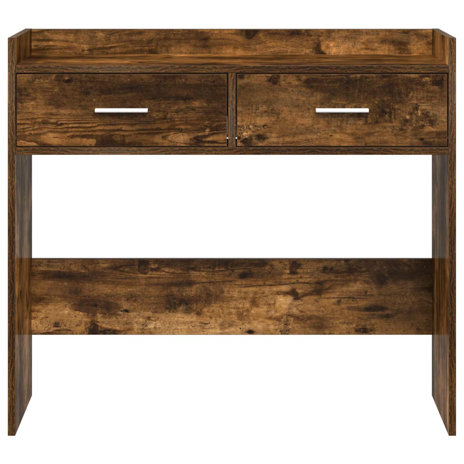 Konsolentisch Geräucherte Eiche 90 x 35 x 80 cm Holzwerkstoff