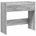 Konsolentisch Grau Sonoma 90 x 35 x 80 cm Holzwerkstoff