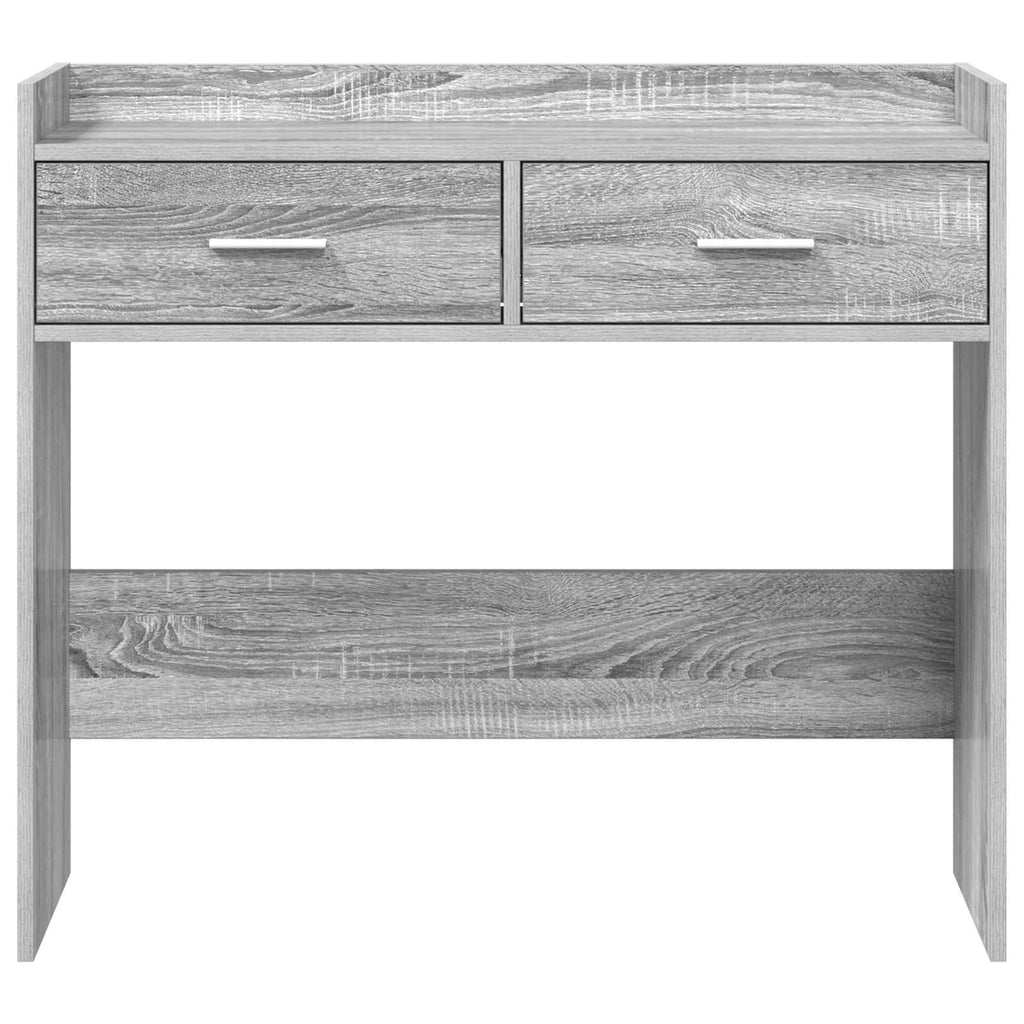 Konsolentisch Grau Sonoma 90 x 35 x 80 cm Holzwerkstoff