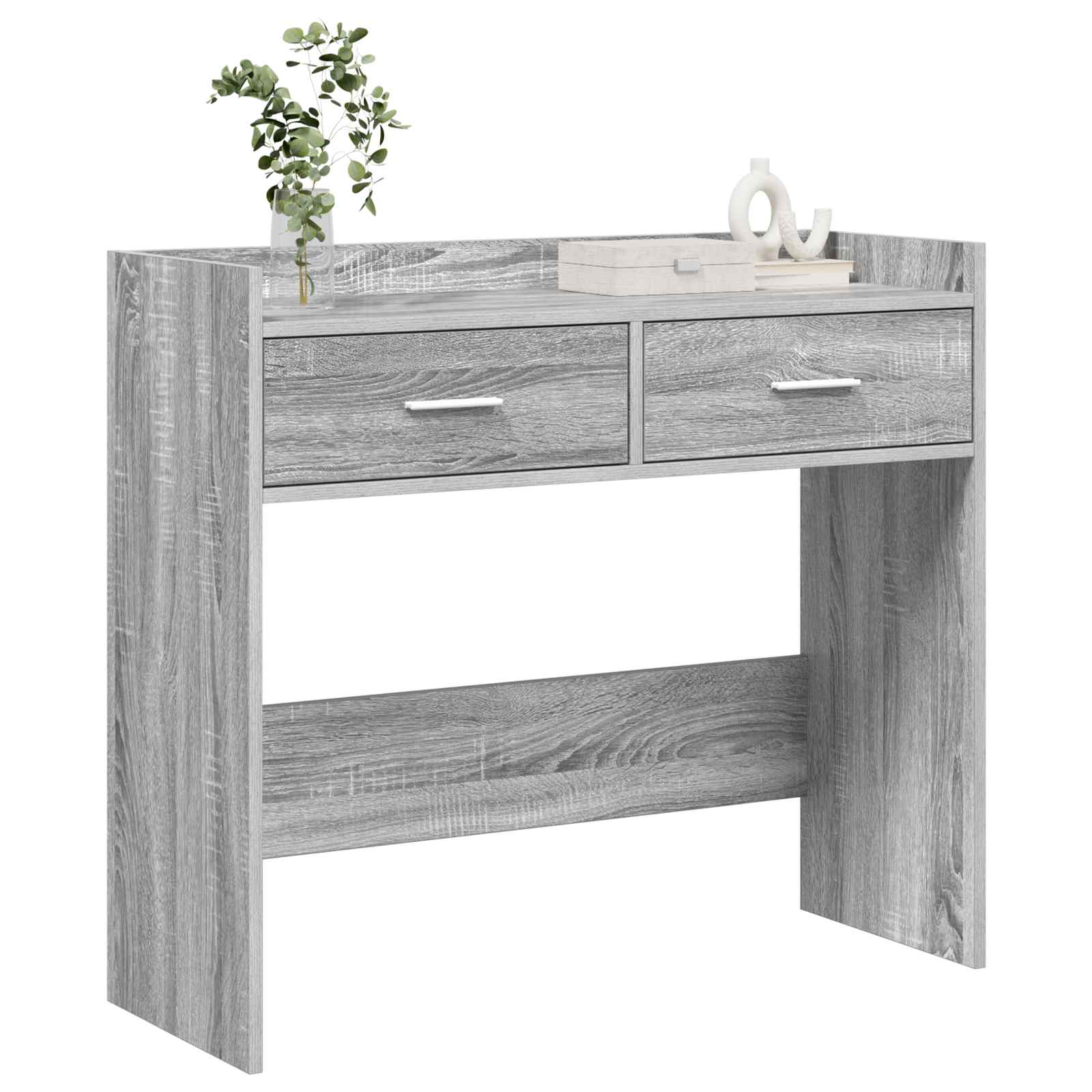 Konsolentisch Grau Sonoma 90 x 35 x 80 cm Holzwerkstoff