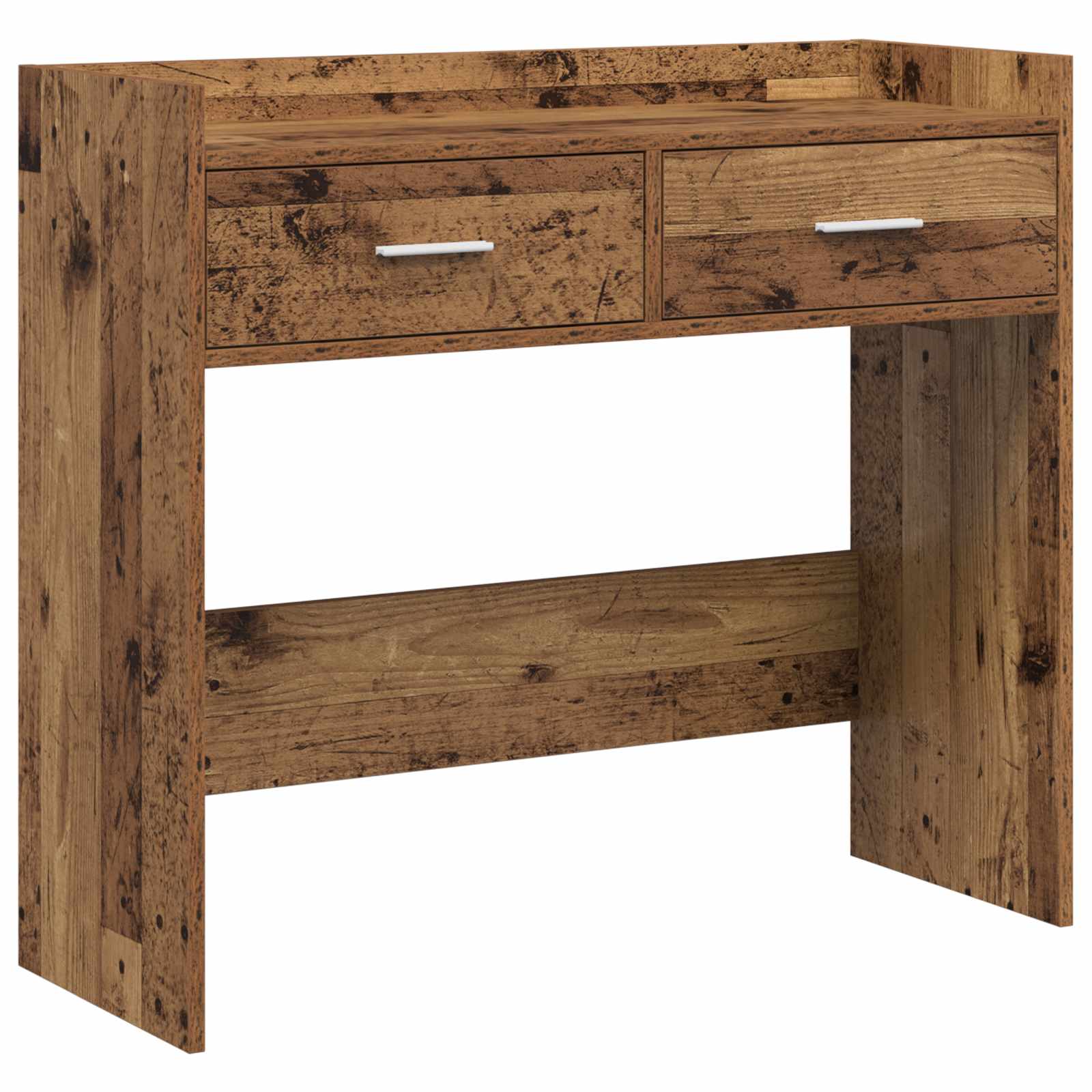 Konsolentisch Altholz 90 x 35 x 80 cm Holzwerkstoff
