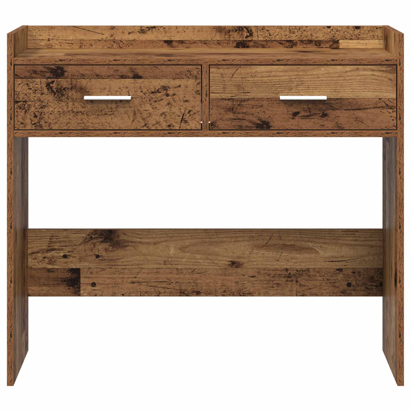 Konsolentisch Altholz 90 x 35 x 80 cm Holzwerkstoff