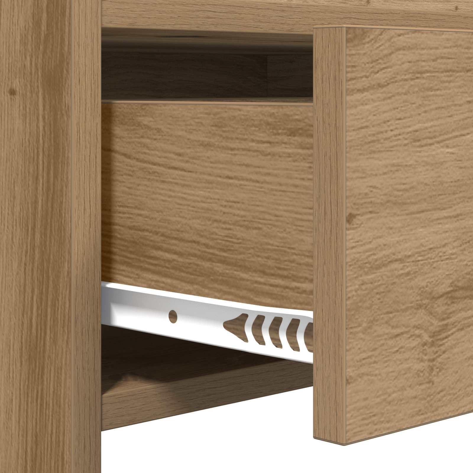Konsolentisch Artisan-Eiche 90 x 35 x 80 cm Holzwerkstoff