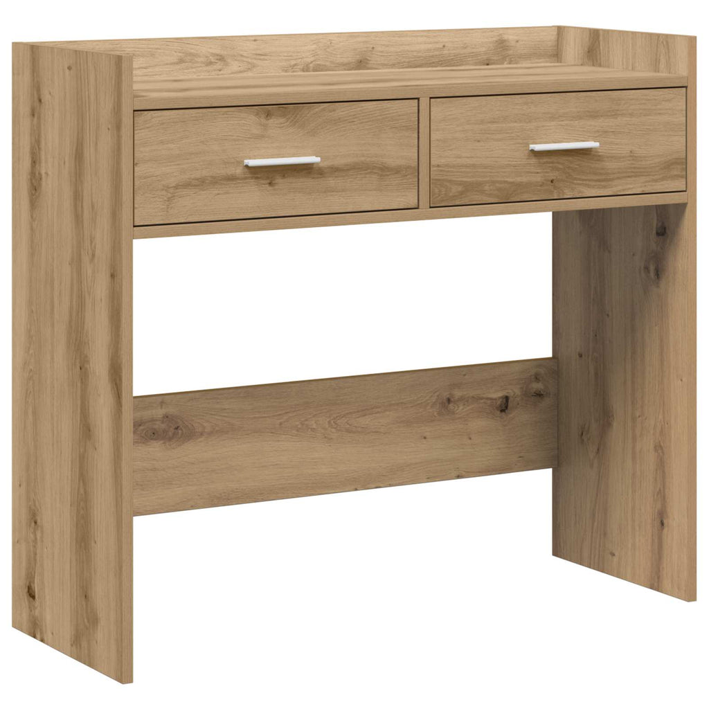 Konsolentisch Artisan-Eiche 90 x 35 x 80 cm Holzwerkstoff
