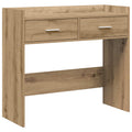 Konsolentisch Artisan-Eiche 90 x 35 x 80 cm Holzwerkstoff